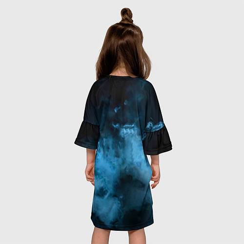 Детское платье Боксер в дыму / 3D-принт – фото 4