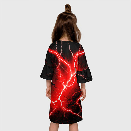 Детское платье Lightning / 3D-принт – фото 4