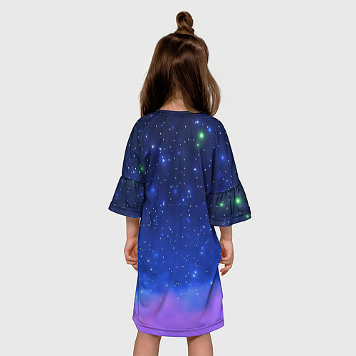 Детское платье Inzoi на звездном небе / 3D-принт – фото 4
