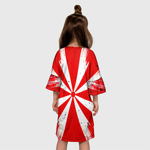 Детское платье Красная мишень / 3D-принт – фото 4