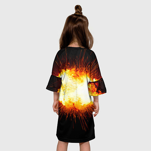 Детское платье Ядро для талкания в огне / 3D-принт – фото 4