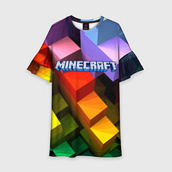 Детское платье Minecraft - pattern