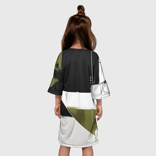 Детское платье Haval логотип / 3D-принт – фото 4