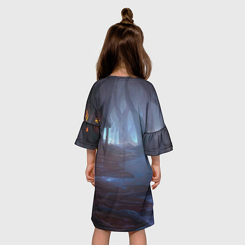 Детское платье Ангус Янг ACDC / 3D-принт – фото 4