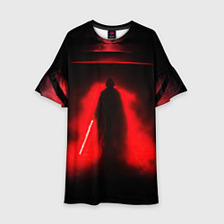 Платье клеш для девочки Вейдер во тьме звёздные войны, цвет: 3D-принт