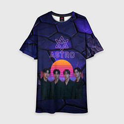 Детское платье Astro retro style