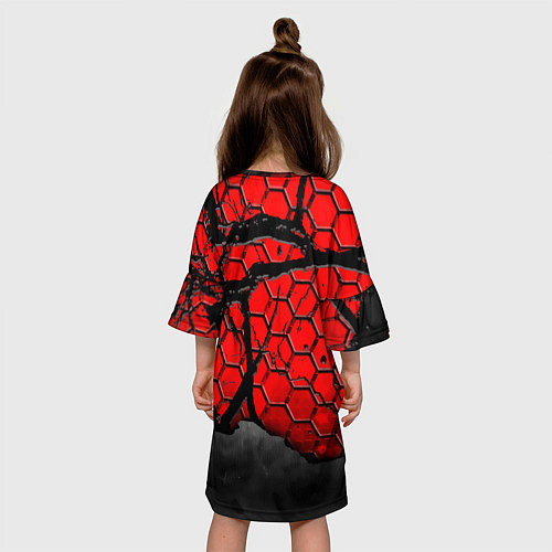 Детское платье Билли Айлиш готический образ / 3D-принт – фото 4