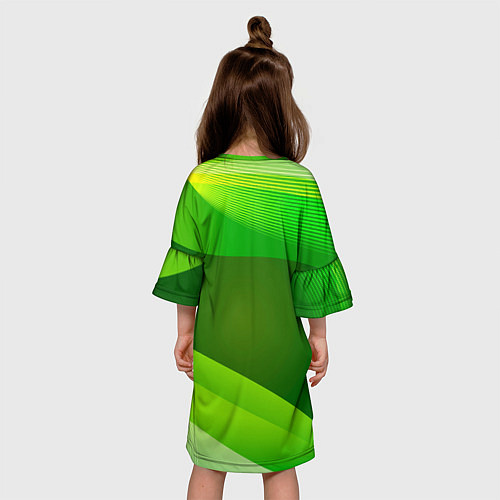 Детское платье Билли Айлиш в стиле ниндзи / 3D-принт – фото 4