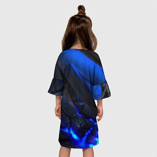 Детское платье Цепочка Bones / 3D-принт – фото 4