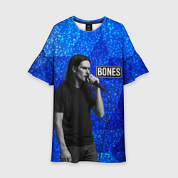 Детское платье Bones стоит с микрофоном