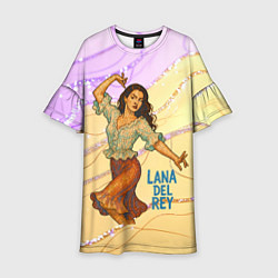 Детское платье Lana Del Rey танцует