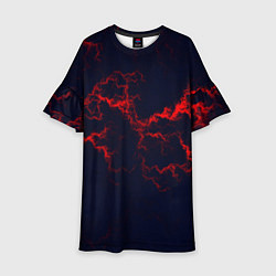 Детское платье Lightning red glow