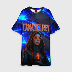 Детское платье Lana Del Rey киберпанк