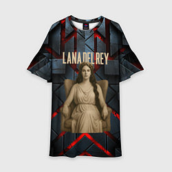 Детское платье Lana Del Rey в греческом стиле на троне