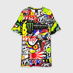 Детское платье Monster energy брендовый стиль