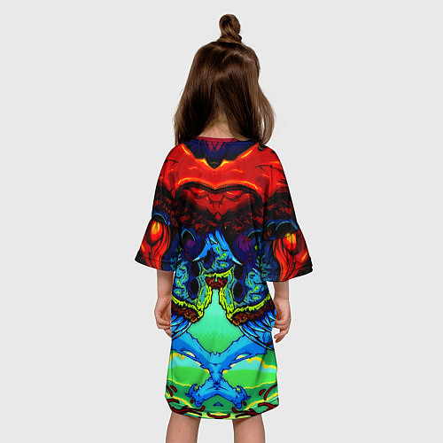 Детское платье Doom hyper monster / 3D-принт – фото 4