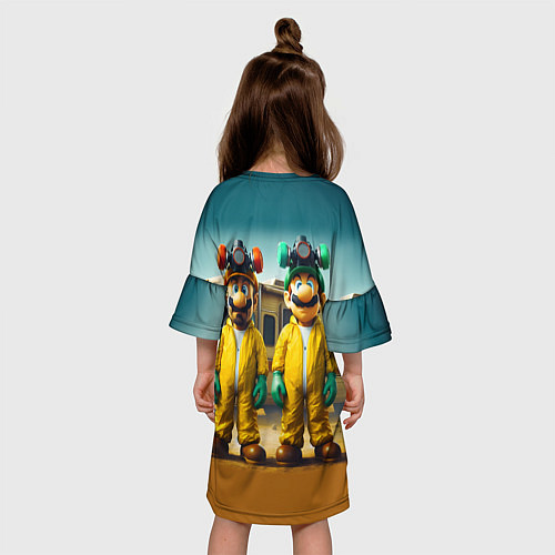 Детское платье Луиджи и Марио пустились во все тяжкие / 3D-принт – фото 4