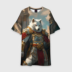 Детское платье Волк в доспехах