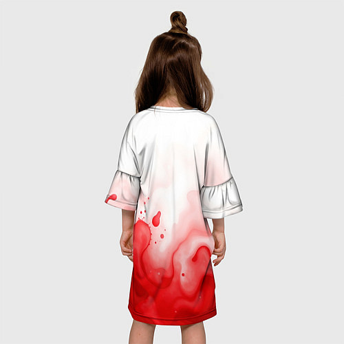 Детское платье Фк Ливерпуль 2025 / 3D-принт – фото 4