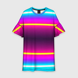 Детское платье Color neon
