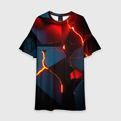 Детское платье Orange rift
