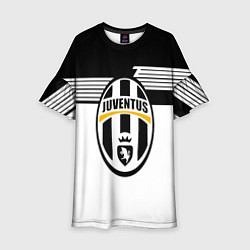 Детское платье Juventus полосы линии