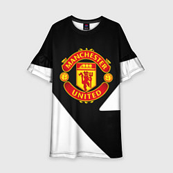 Детское платье Манчестер Юнайтед полосы