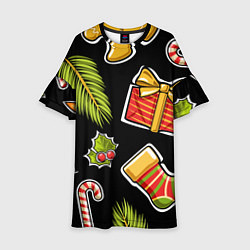 Детское платье Рождественский вайб