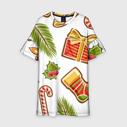 Детское платье Рождественский вайб