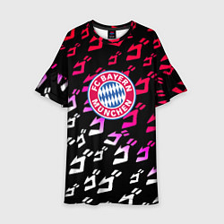 Платье клеш для девочки Бавария Мюнхен jojo anime, цвет: 3D-принт