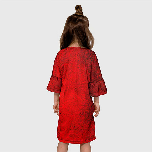 Детское платье СССР - символика / 3D-принт – фото 4