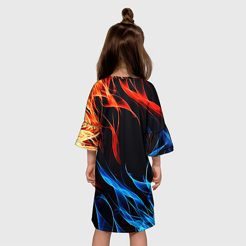 Детское платье Манчестер Юнайтед огонь битва / 3D-принт – фото 4