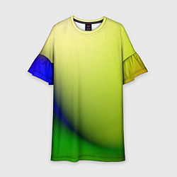 Детское платье The color is multicolored