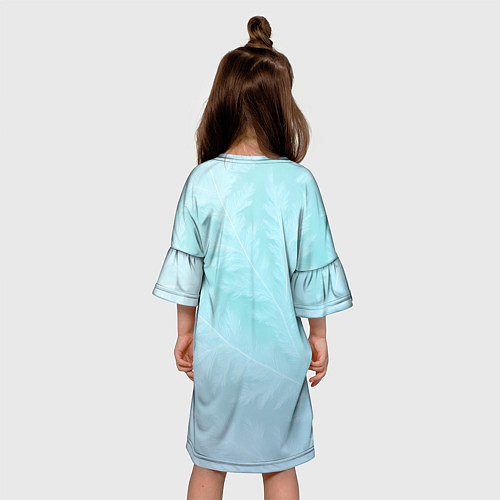 Детское платье Лошадка везет тазик оливье 2026 / 3D-принт – фото 4