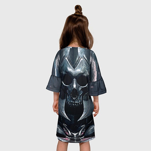 Детское платье Волк / 3D-принт – фото 4