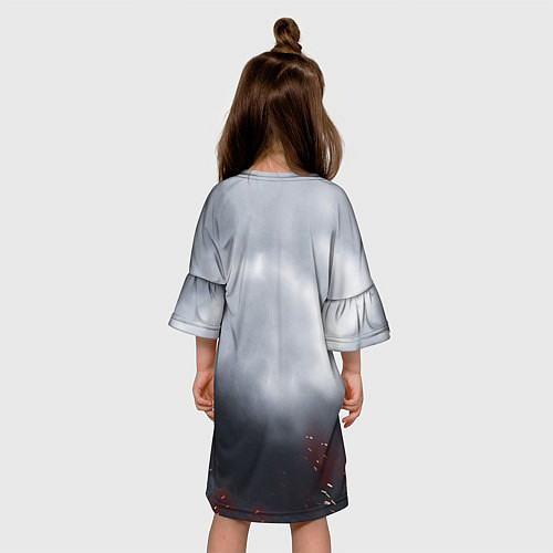 Детское платье Геральт / 3D-принт – фото 4