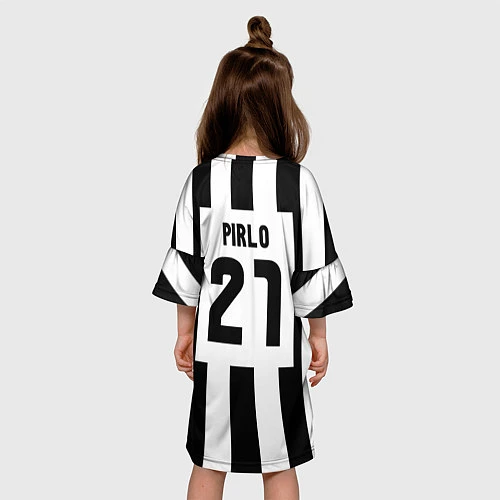 Детское платье Juventus: Pirlo / 3D-принт – фото 4