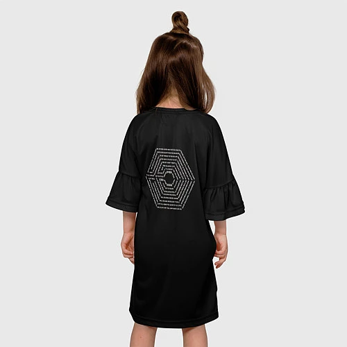 Детское платье EXO Geometry / 3D-принт – фото 4