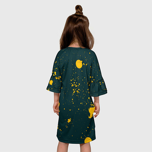 Детское платье 2Pac Shakur / 3D-принт – фото 4