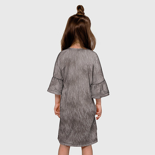 Детское платье Котик / 3D-принт – фото 4