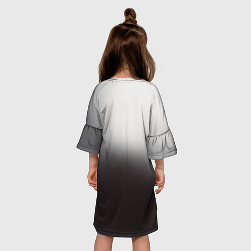Детское платье АлисА: Трасса E95 / 3D-принт – фото 4