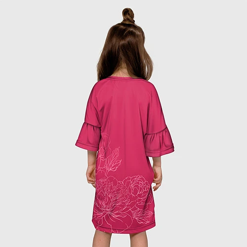 Детское платье Её величество Дарья / 3D-принт – фото 4
