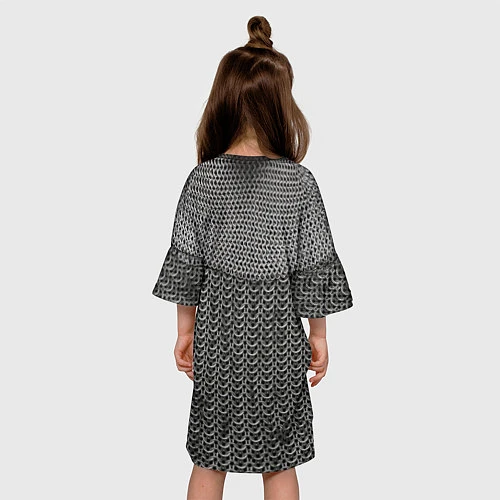 Детское платье Кольчуга / 3D-принт – фото 4