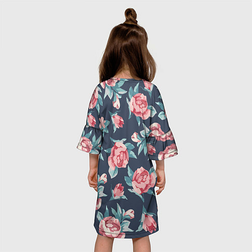 Детское платье Розы: паттерн / 3D-принт – фото 4