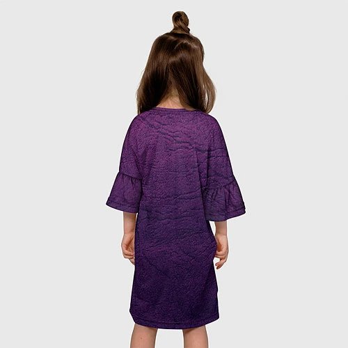 Детское платье Расписная сова / 3D-принт – фото 4