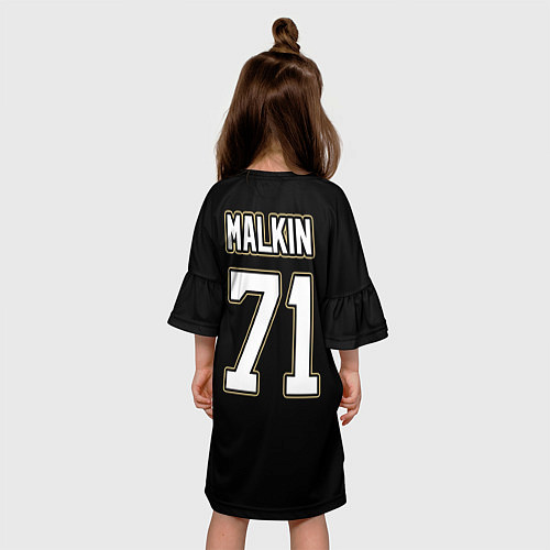 Детское платье Pittsburgh Penguins: Malkin / 3D-принт – фото 4