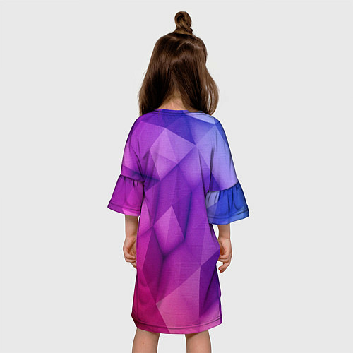 Детское платье Абстракция / 3D-принт – фото 4