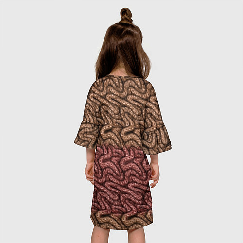 Детское платье DOOM Kraken / 3D-принт – фото 4
