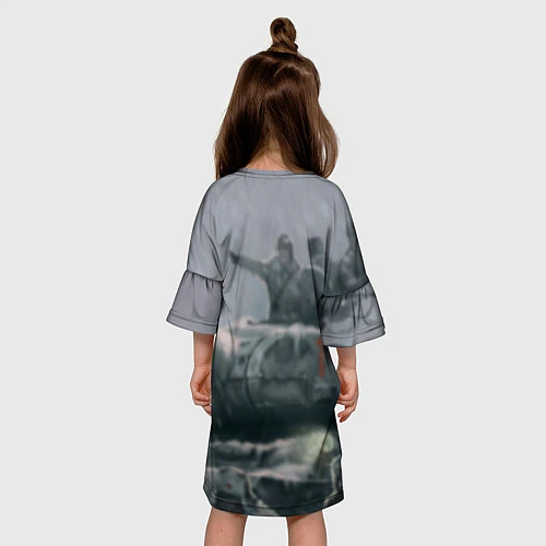 Детское платье Солдаты / 3D-принт – фото 4