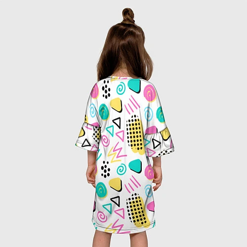 Детское платье Поп-арт / 3D-принт – фото 4